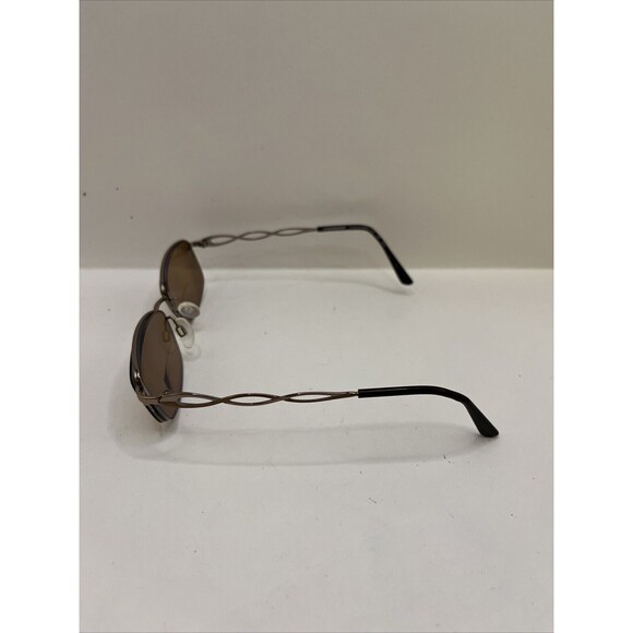 CHARMANT CH2904 BR Titanium Rectangular Womens Eyeglasses 52-18-135 Frames Only - Picture 3 of 6